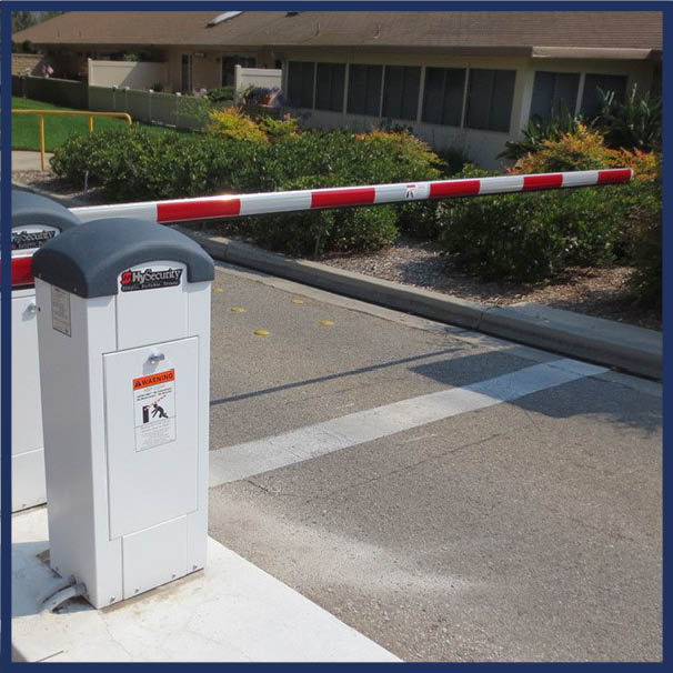 HySecurity StrongArmPark barrier arm operator.

UPS feature allows use  after power loss.
Accurate vehicle counts.
Multiple safety features for reduced damage.