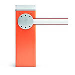 Nice orange barrier arm for vehicle and traffic control.

Security arm barrier access control gate installation company commercial fence contractors high security